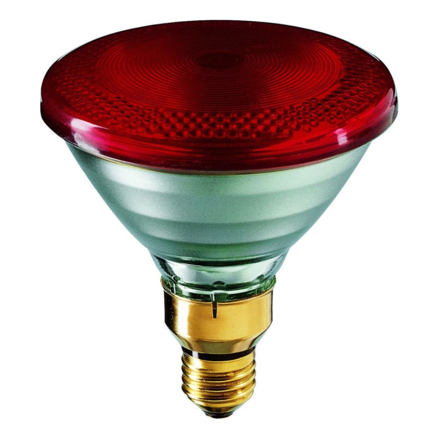 Bombilla infrarroja de paredes gruesas PHILIPS PAR38 E27/150W/230V