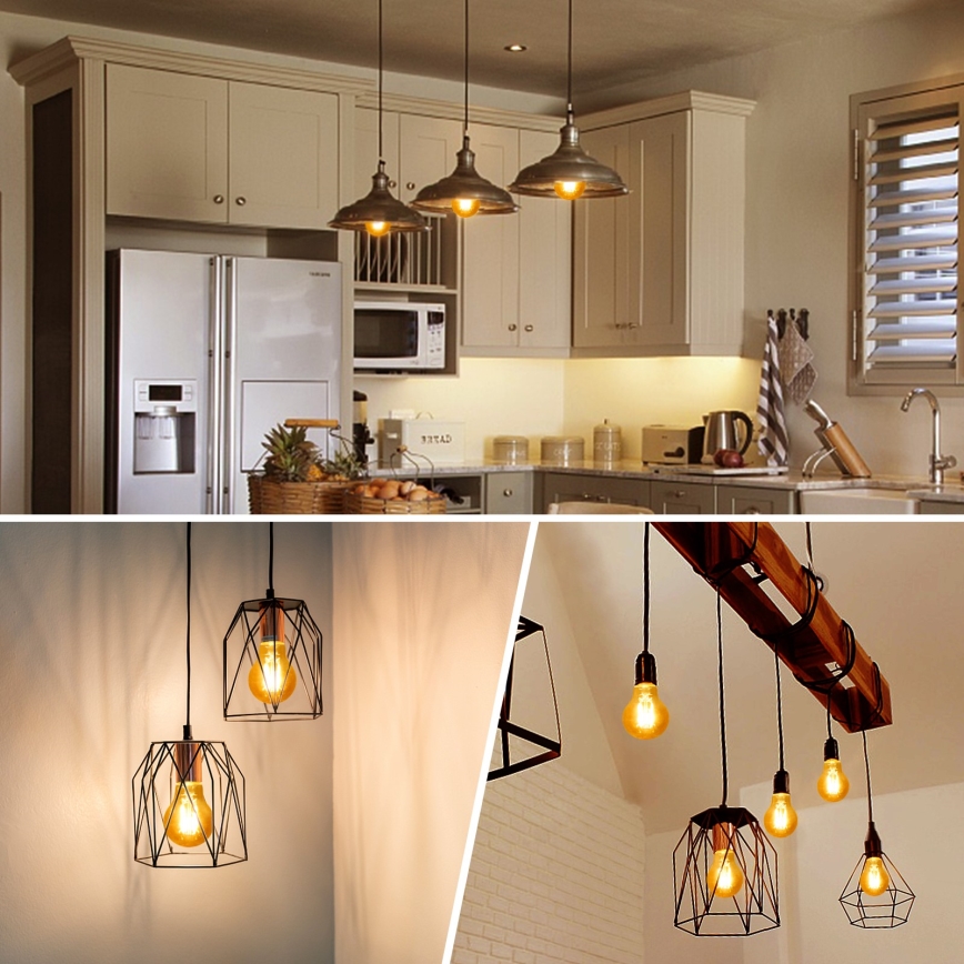 Bombilla LED A60 E27/4W/230V 2200K - Aigostar