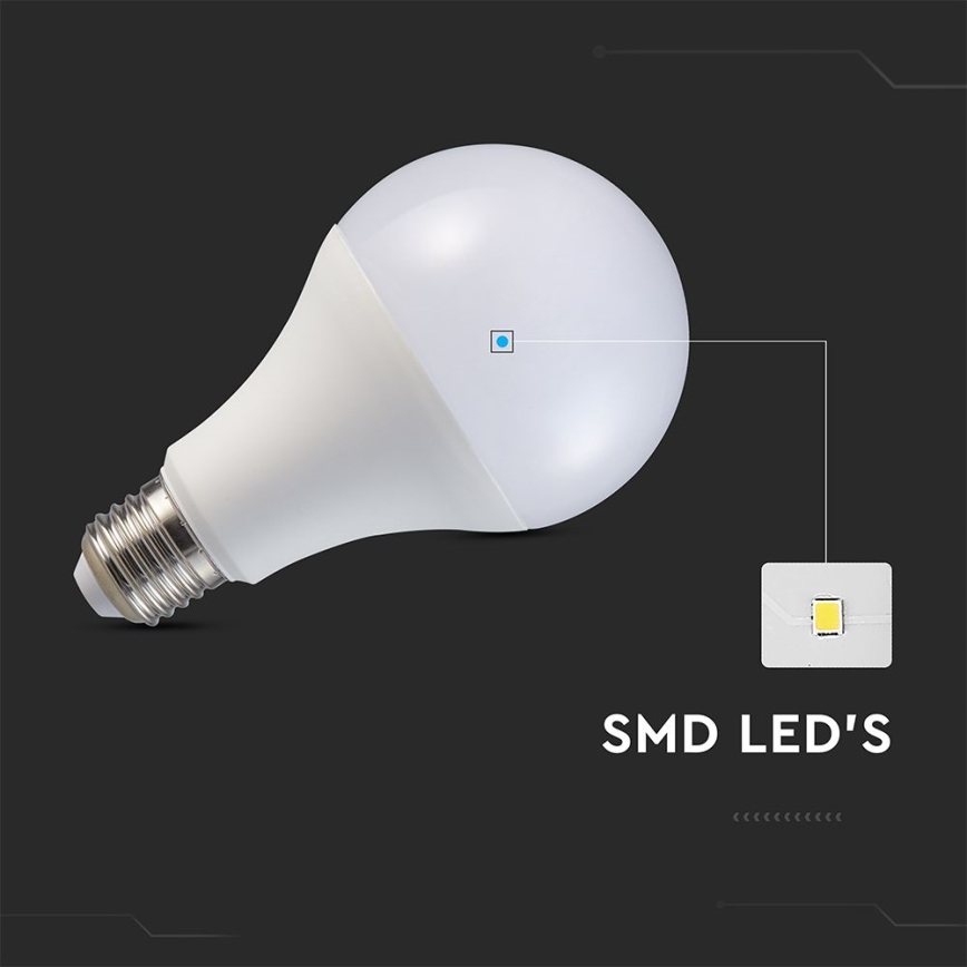 Bombilla LED A80 E27/20W/230V 4000K