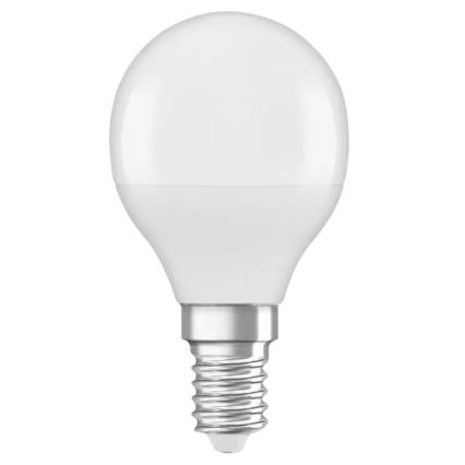 Bombilla LED antibacteriana P40 E14/4,9W/230V 2700K - Osram