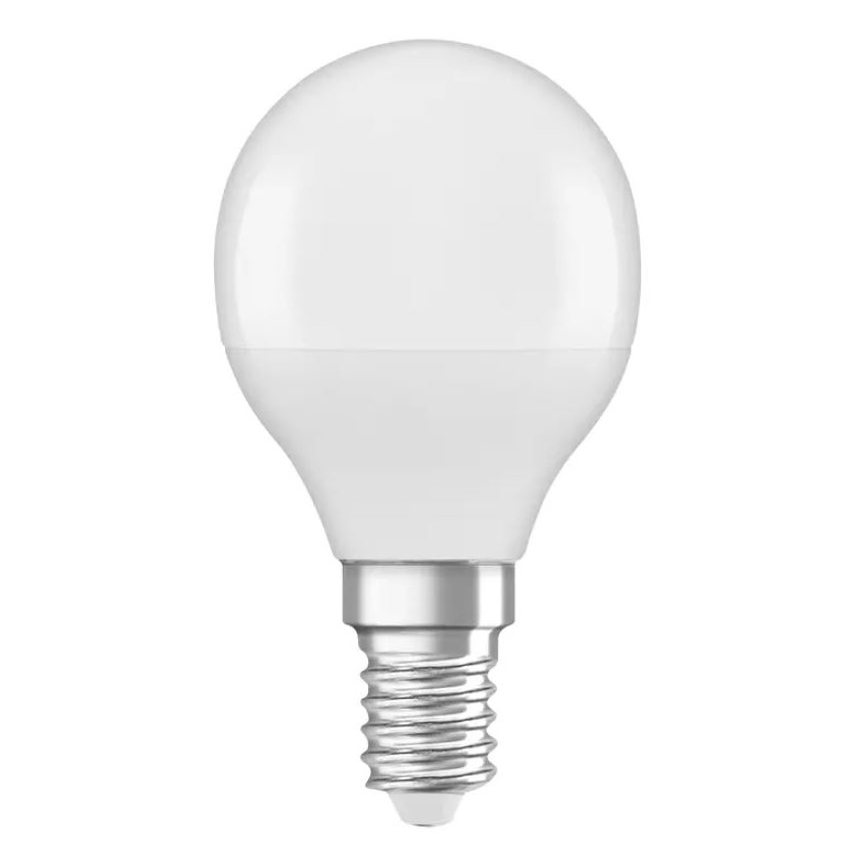 Bombilla LED antibacteriana P40 E14/4,9W/230V 2700K - Osram