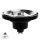 Bombilla LED AR111 GU10/12W/230V 4000K 45° negro