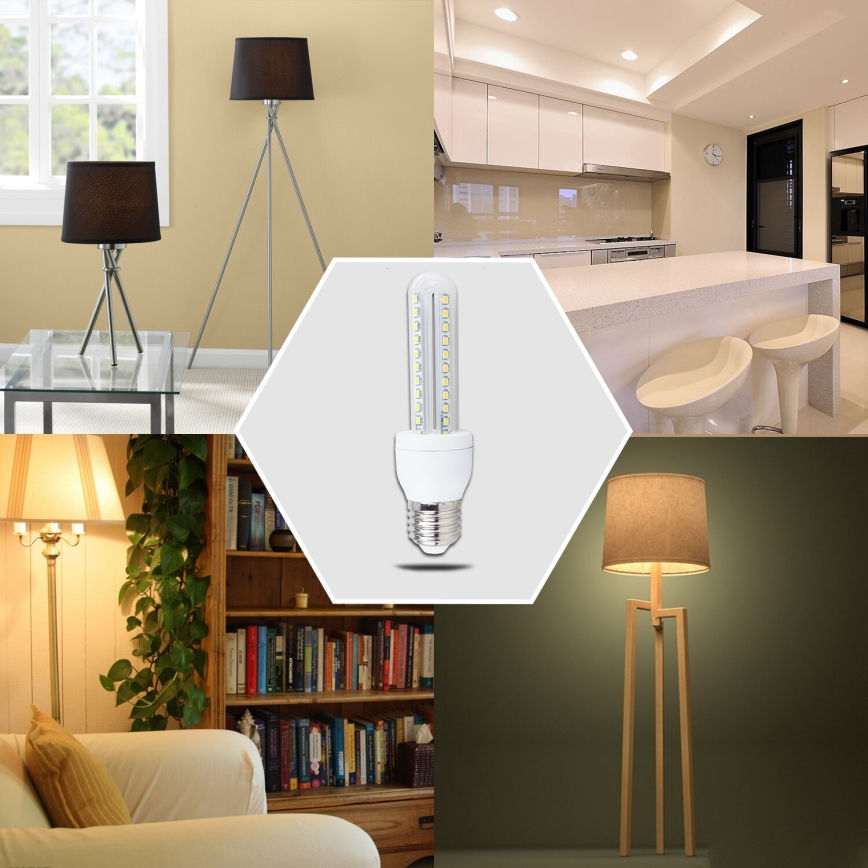 Bombilla LED B5 E27/8W/230V 3000K - Aigostar