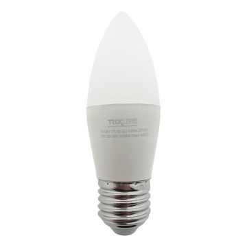 Bombilla LED C35 E27/8W/230V 2700K