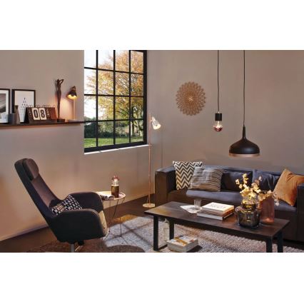 Bombilla LED con casquillo esférico espejado CROWN E14/2,6W/230V 2700K - Paulmann 28663