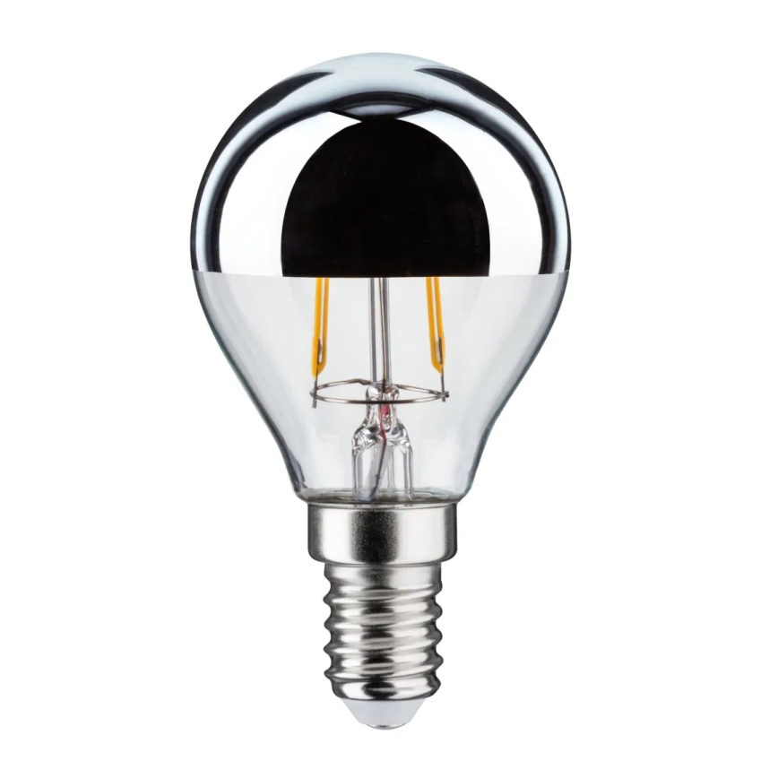 Bombilla LED con casquillo esférico espejado CROWN E14/2,6W/230V 2700K - Paulmann 28663