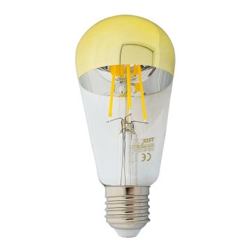 Bombilla LED con cúpula espejada DECOR MIRROR ST64 E27/8W/230V 4200K dorada