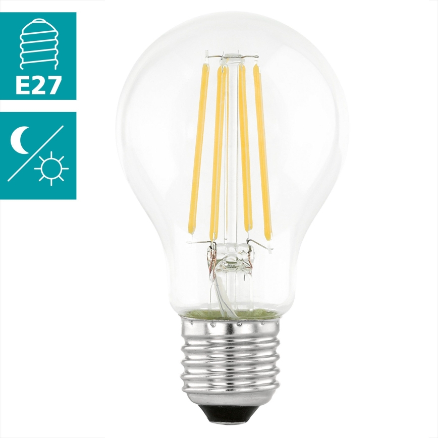 Bombilla LED con sensor VINTAGE A60 E27/6W/230V 3000K - Eglo 11886