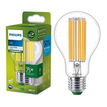 Bombilla LED de filamento Philips A60 E27/5,2W/230V 4000K