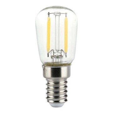 Bombilla LED de filamento ST26, casquillo E14, 2W, 230V, 3000K