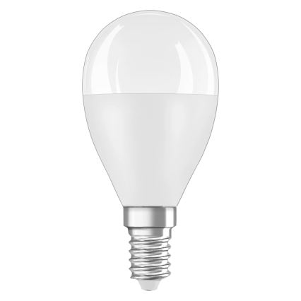 Bombilla LED de plástico reciclado P45 E14/7,5W/230V 2700K - Osram