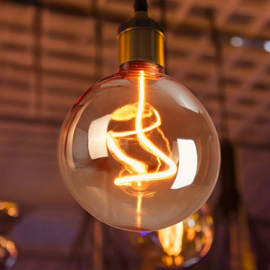 Bombilla LED DECO VINTAGE FILAMENT G125 E27/4W/230V 1800K