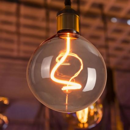 Bombilla LED DECO VINTAGE FILAMENT G125 E27/4W/230V 1800K