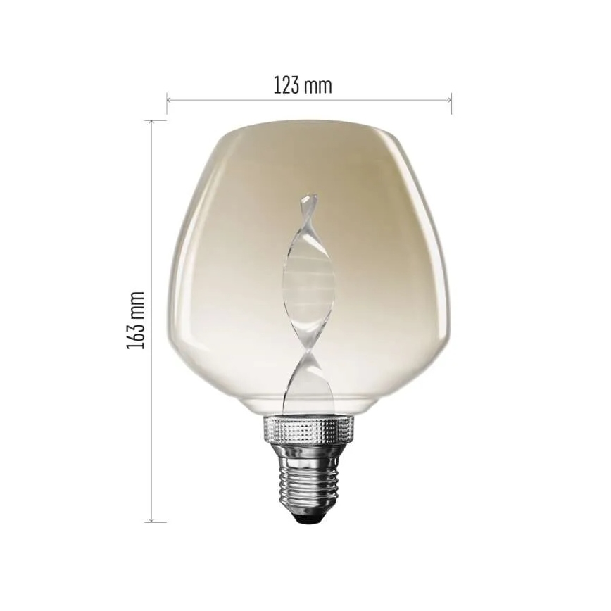 Bombilla LED DECO VINTAGE S123 E27/3,5W/230V 1800K