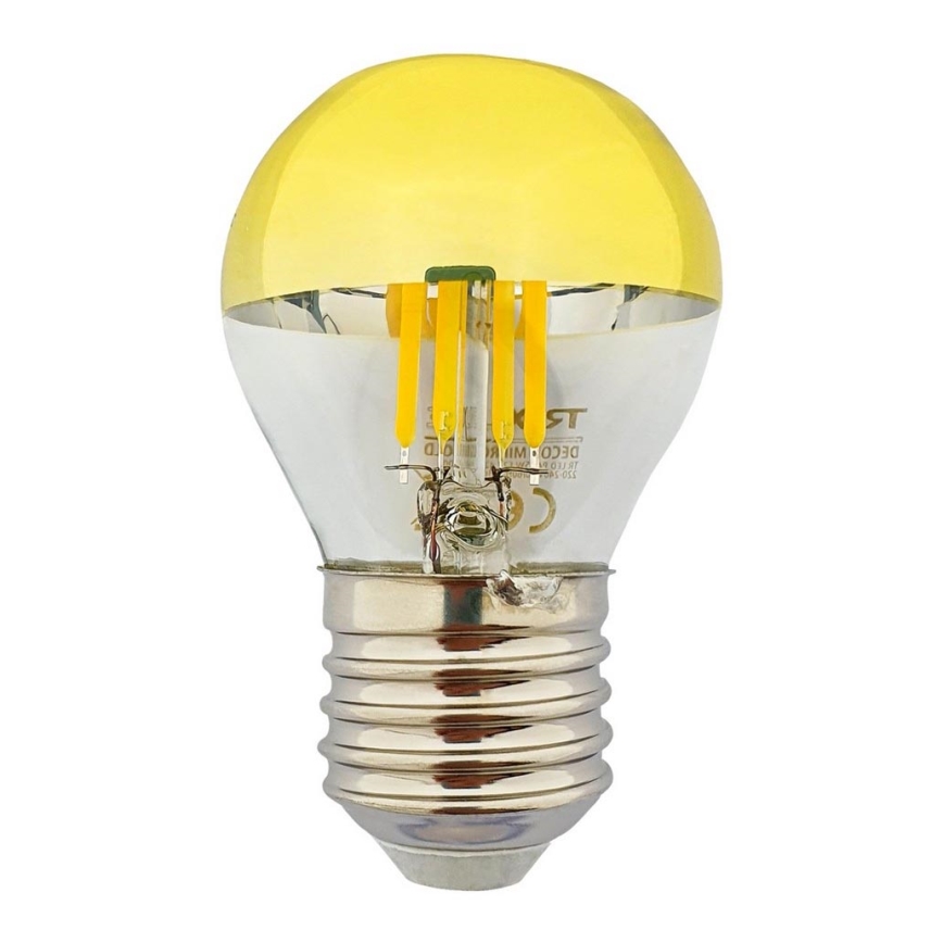 Bombilla LED DECOR MIRROR P45 E27/5W/230V dorado