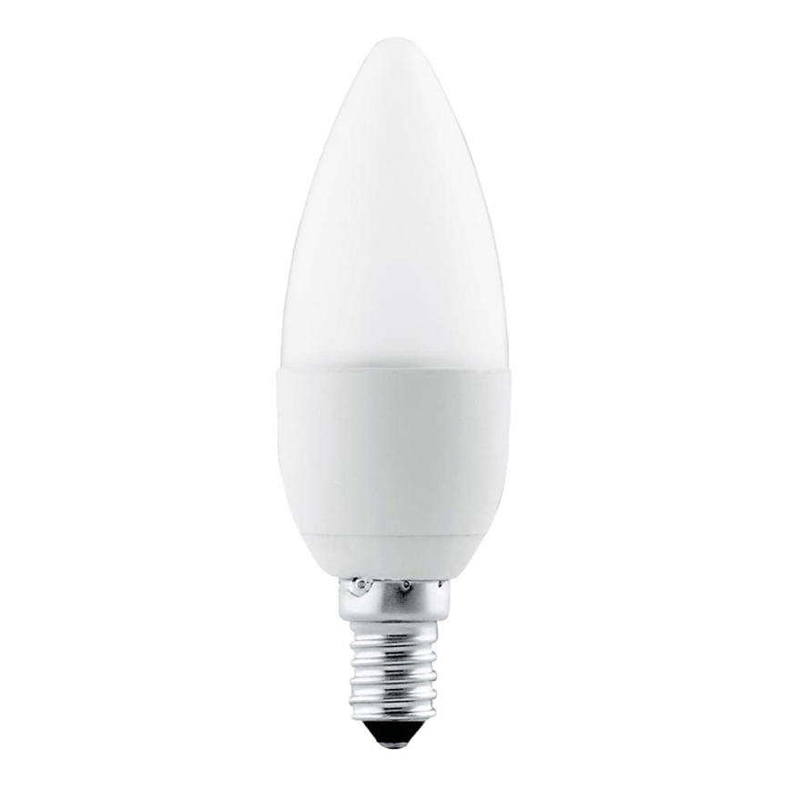 Bombilla LED E14/4W 3000K en forma de vela