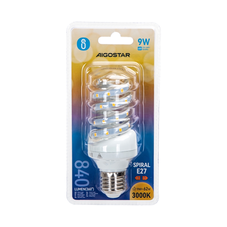 Bombilla LED E14/9W/230V 6500K - Aigostar