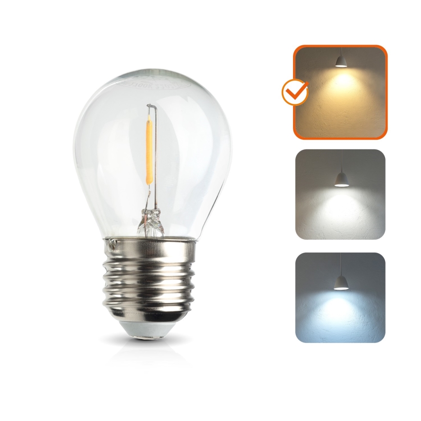 Bombilla LED E27/1,3W/230V 3000K