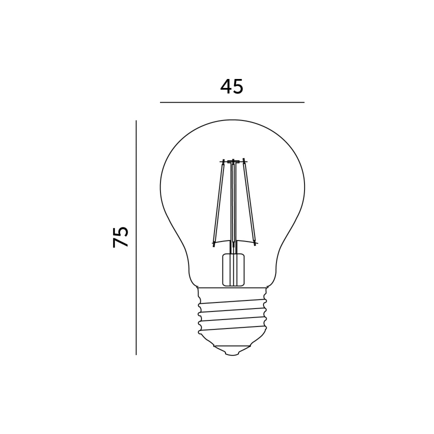 Bombilla LED E27/1,3W/230V 3000K