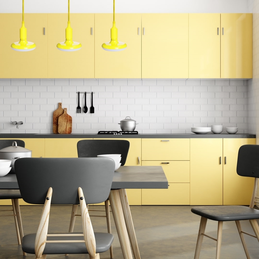 Bombilla LED E27/15W/230V 6000K + cable de alimentación