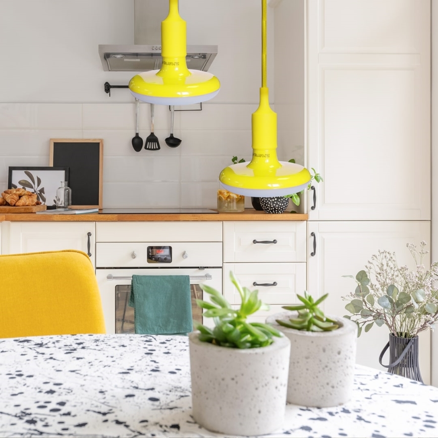 Bombilla LED E27/15W/230V 6000K + cable de alimentación