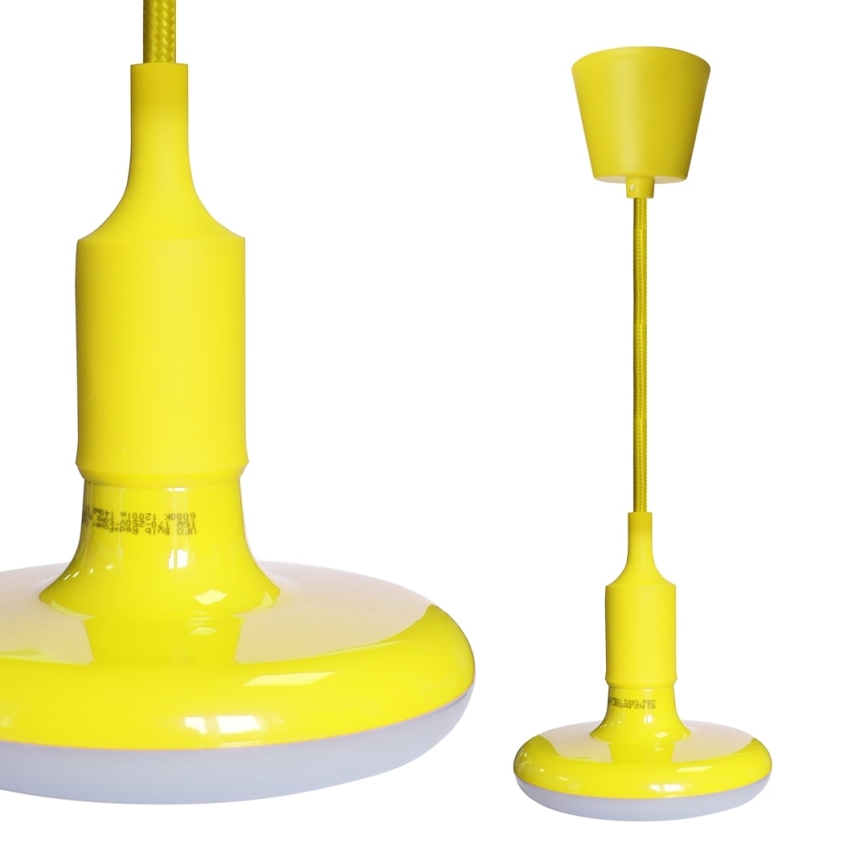 Bombilla LED E27/15W/230V 6000K + cable de alimentación