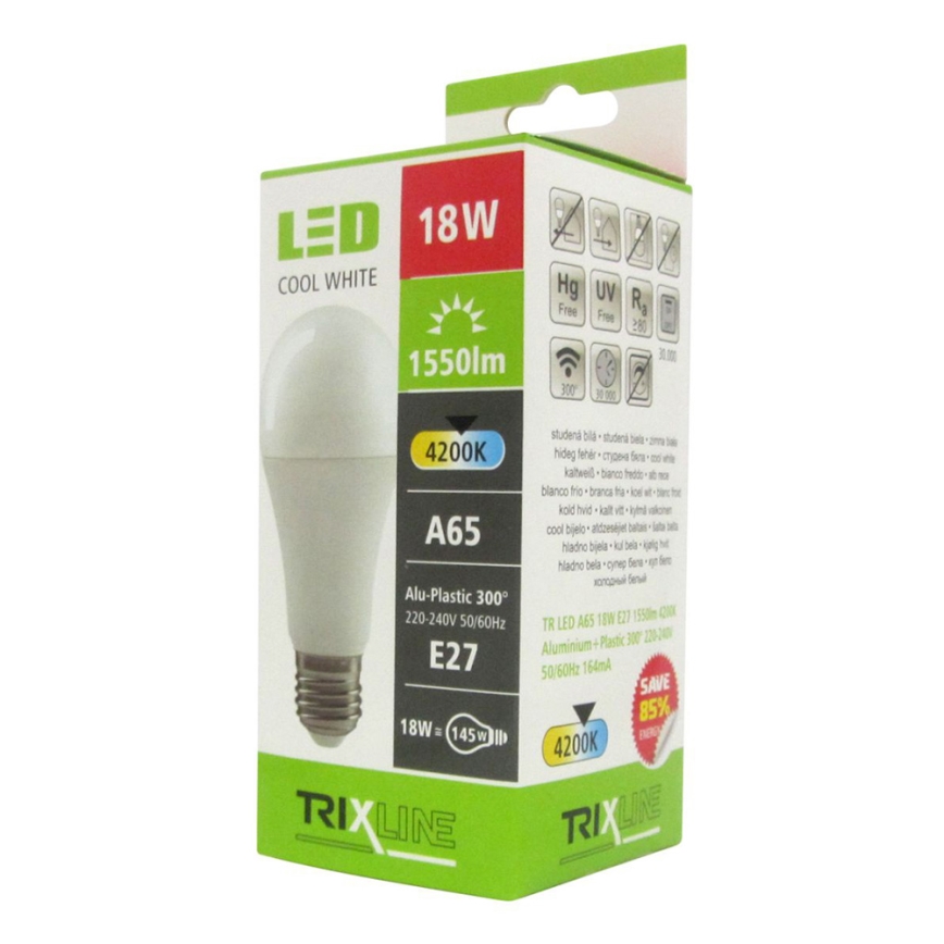 Bombilla LED E27/18W/230V 4200K