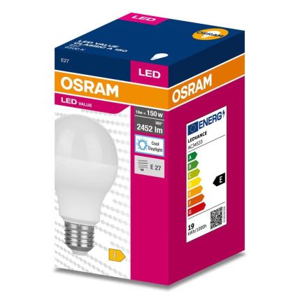 Bombilla LED E27/19W/230V 6500K - Osram