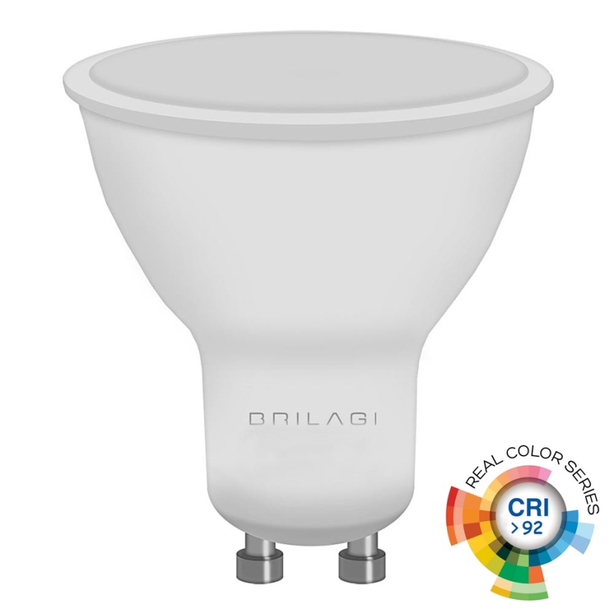 Bombilla LED ECOLINE GU10/8,5W/230V 4000K CRI 92  - Brilagi