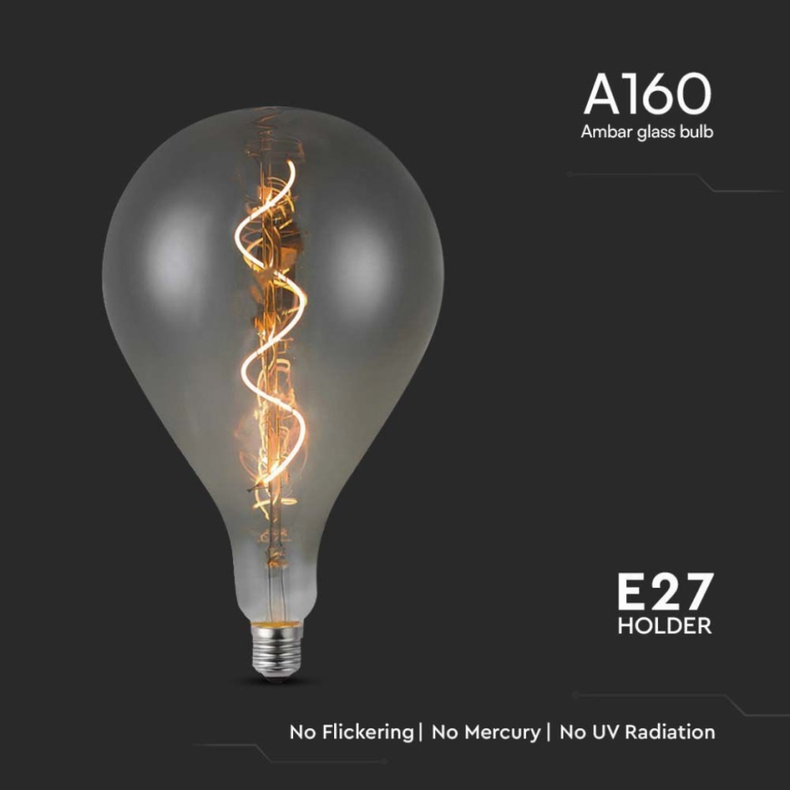 Bombilla LED FILAMENT A160 E27/4W/230V 2700K