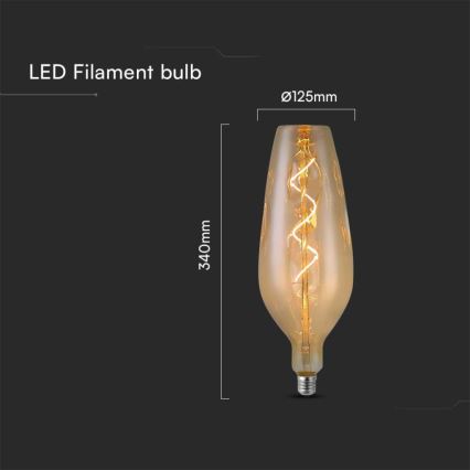 Bombilla LED FILAMENT B125 E27/4W/230V 2700K
