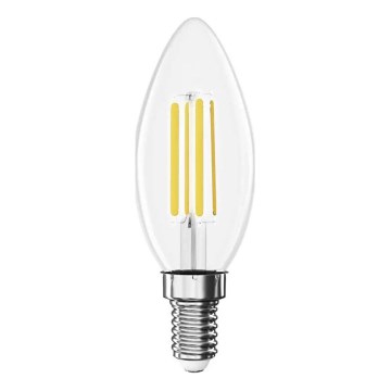 Bombilla LED FILAMENT E14/3,8W/230V 2700K Clase energética A