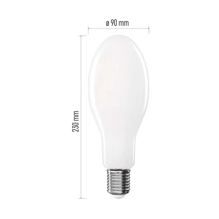Bombilla LED FILAMENT ED90 E40/36W/230V 4000K 6000 lm