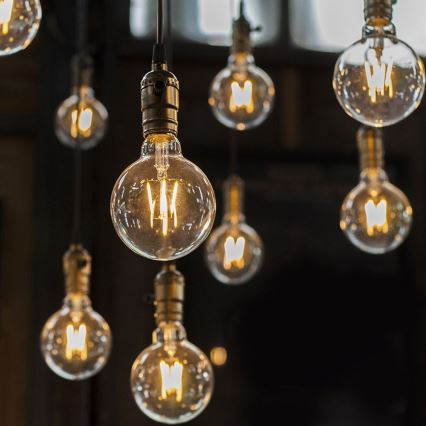 Bombilla LED FILAMENT G125 E27/6W/230V 3000K