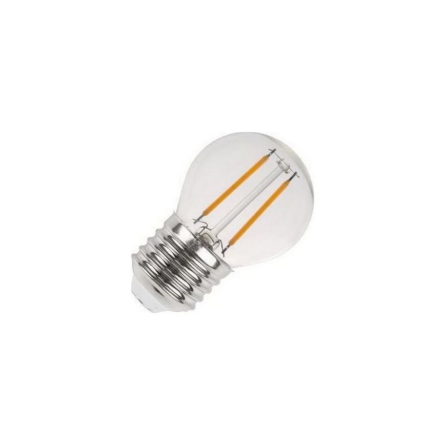 Bombilla LED FILAMENT G45 E27/2W/230V 3000K