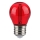 Bombilla LED FILAMENT G45 E27/2W/230V rojo