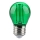 Bombilla LED FILAMENT G45 E27/2W/230V verde