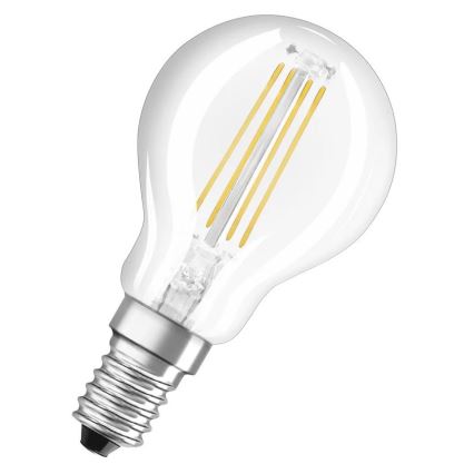 Bombilla LED FILAMENT P40 E14/4W/230V 4000K - Osram