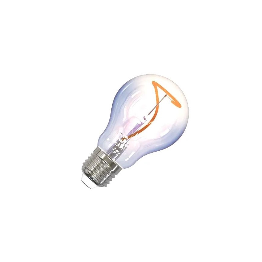 Bombilla LED FILAMENT SHAPE A60 E27/4W/230V 1800K azul