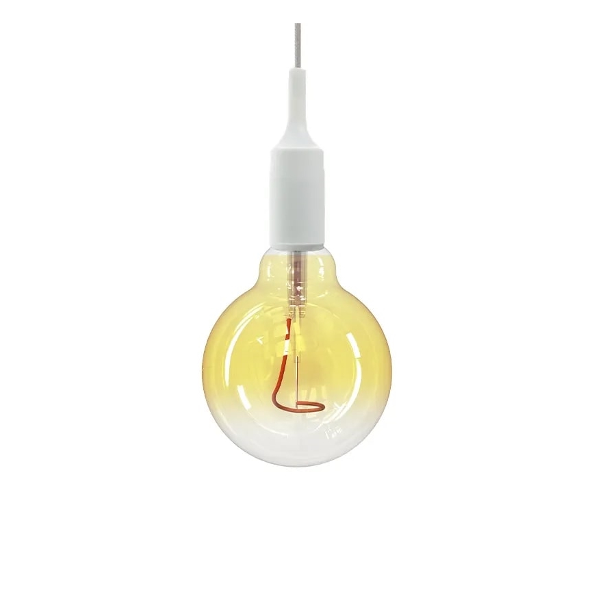 Bombilla LED FILAMENT SHAPE G95 E27/4W/230V 1800K amarillo