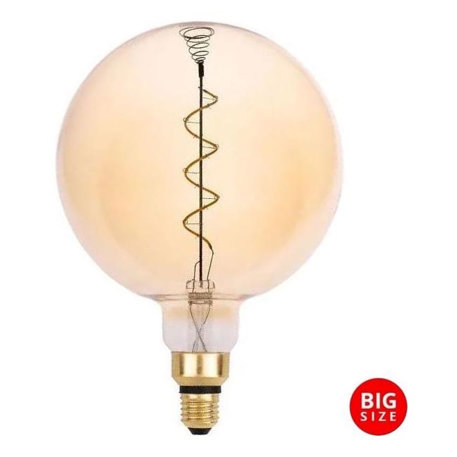 Bombilla LED FILAMENT SPIRAL VINTAGE G200 E27/4W/230V 2000K