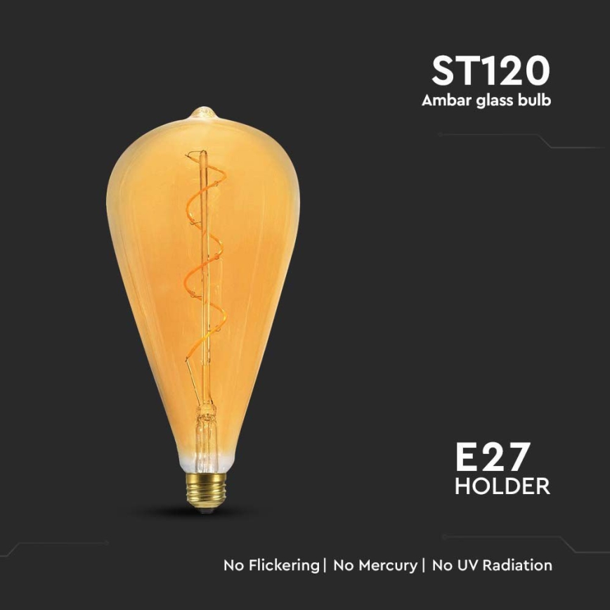 Bombilla LED FILAMENT ST120 E27/4W/230V 2700K