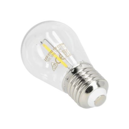 Bombilla LED FILAMENT ST45 E27/1W/230V 2700K