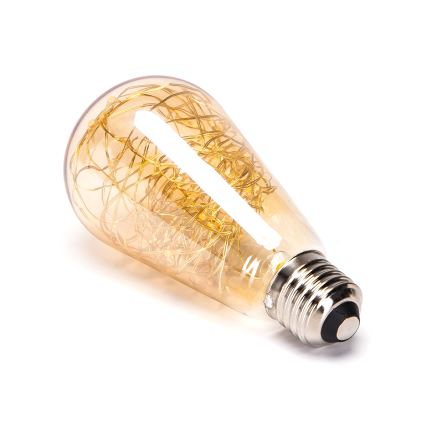 Bombilla LED FILAMENT ST64 E27/1,2W/230V 2500K - Aigostar