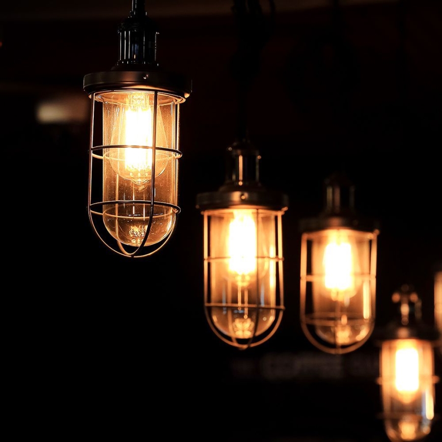 Bombilla LED FILAMENT ST64 E27/4W/230V 3000K Clase energética A