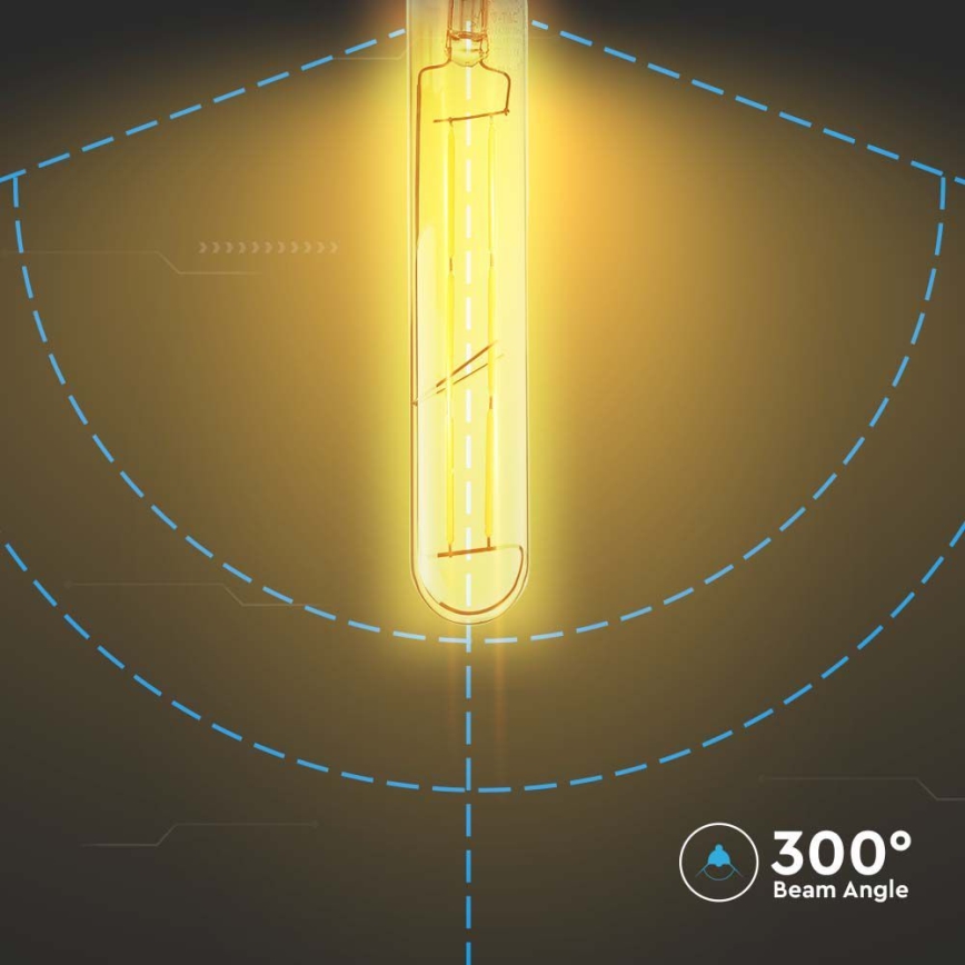 Bombilla LED FILAMENT T30 E27/6W/230V 2200K