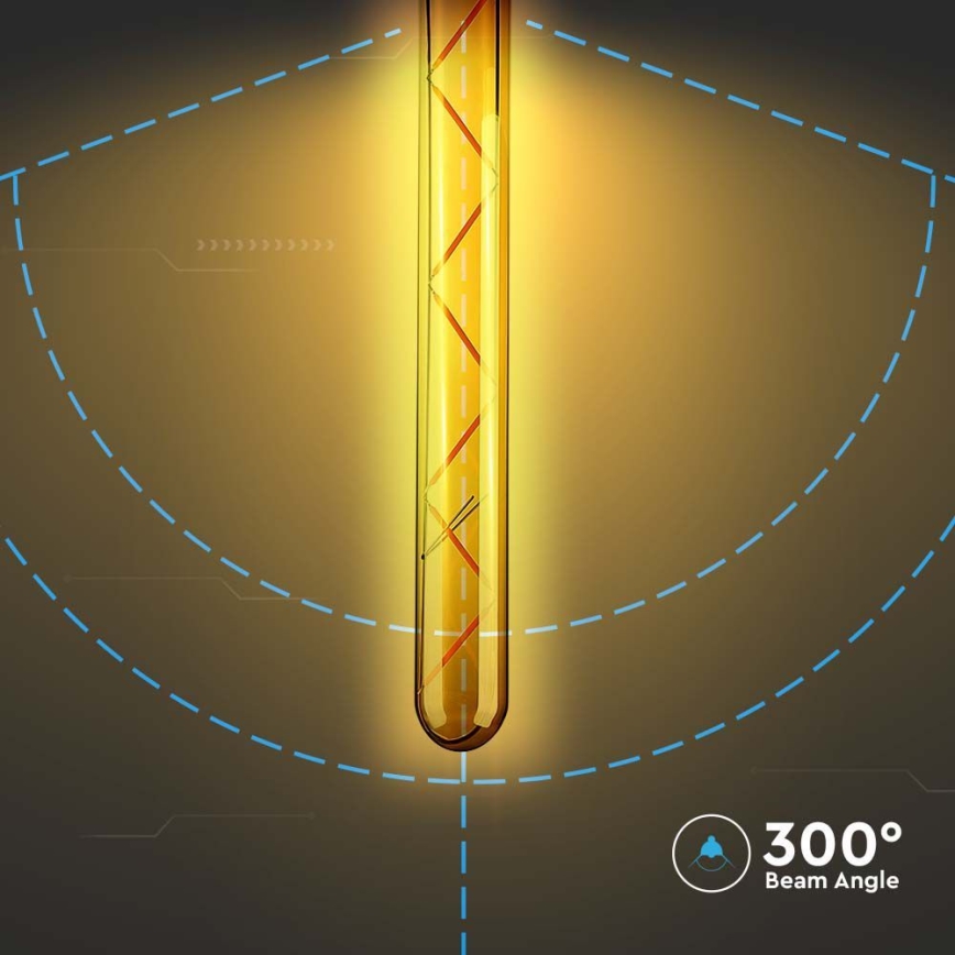 Bombilla LED FILAMENT T30 E27/7W/230V 2200K