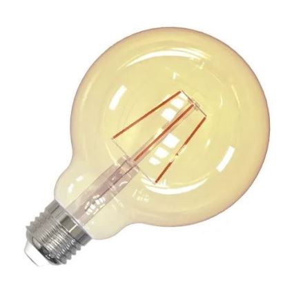 Bombilla LED FILAMENT VINTAGE G95 E27/4W/230V 2000K