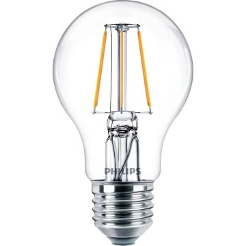 Bombilla LED FILAMENTO Philips E27/4,3W/230V 4000K