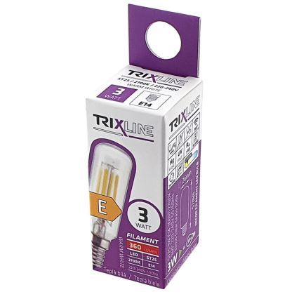 Bombilla LED FILAMENTO VINTAGE ST25 E14/3W/230V 2700K
